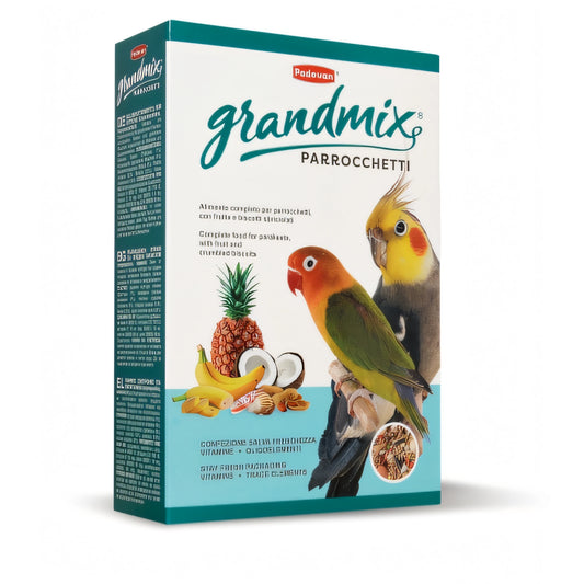 GrandMix Padovan per parrocchetti, confezione 850 g