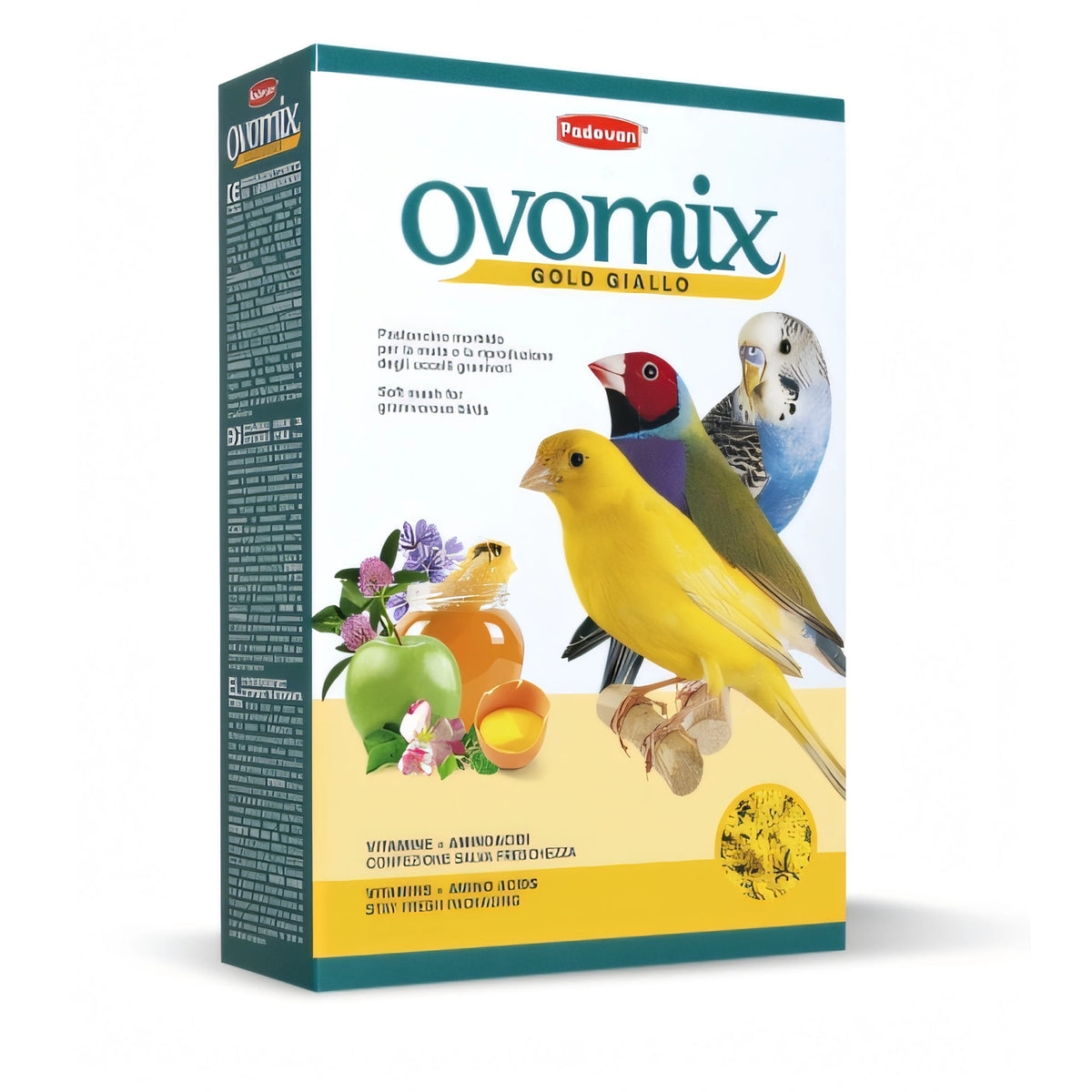 Pastoncino Ovomix Gold giallo Padovan, dettaglio prodotto
