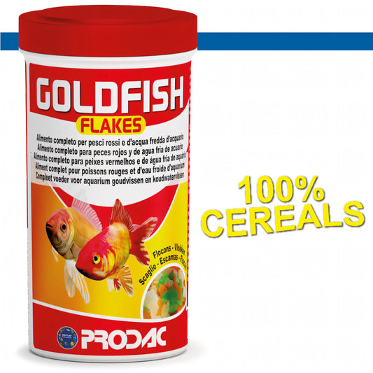 Mangime in scaglie Prodac Goldfish per pesci rossi
