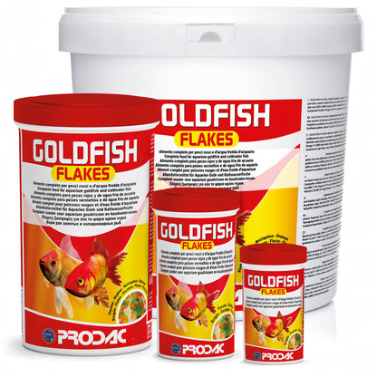 Mangime in scaglie Prodac Goldfish, confezione