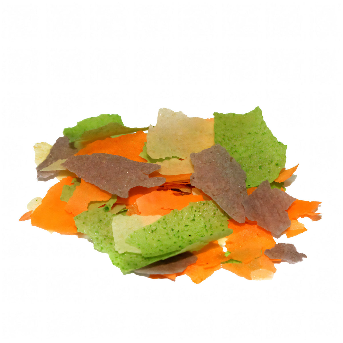 Mangime in scaglie Prodac Goldfish, dettaglio scaglie