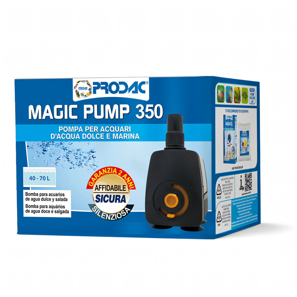 Pompa di ricircolo per acquario Prodac Magic Pump