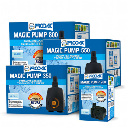 Pompa di ricircolo per acquario Prodac Magic Pump, dettaglio