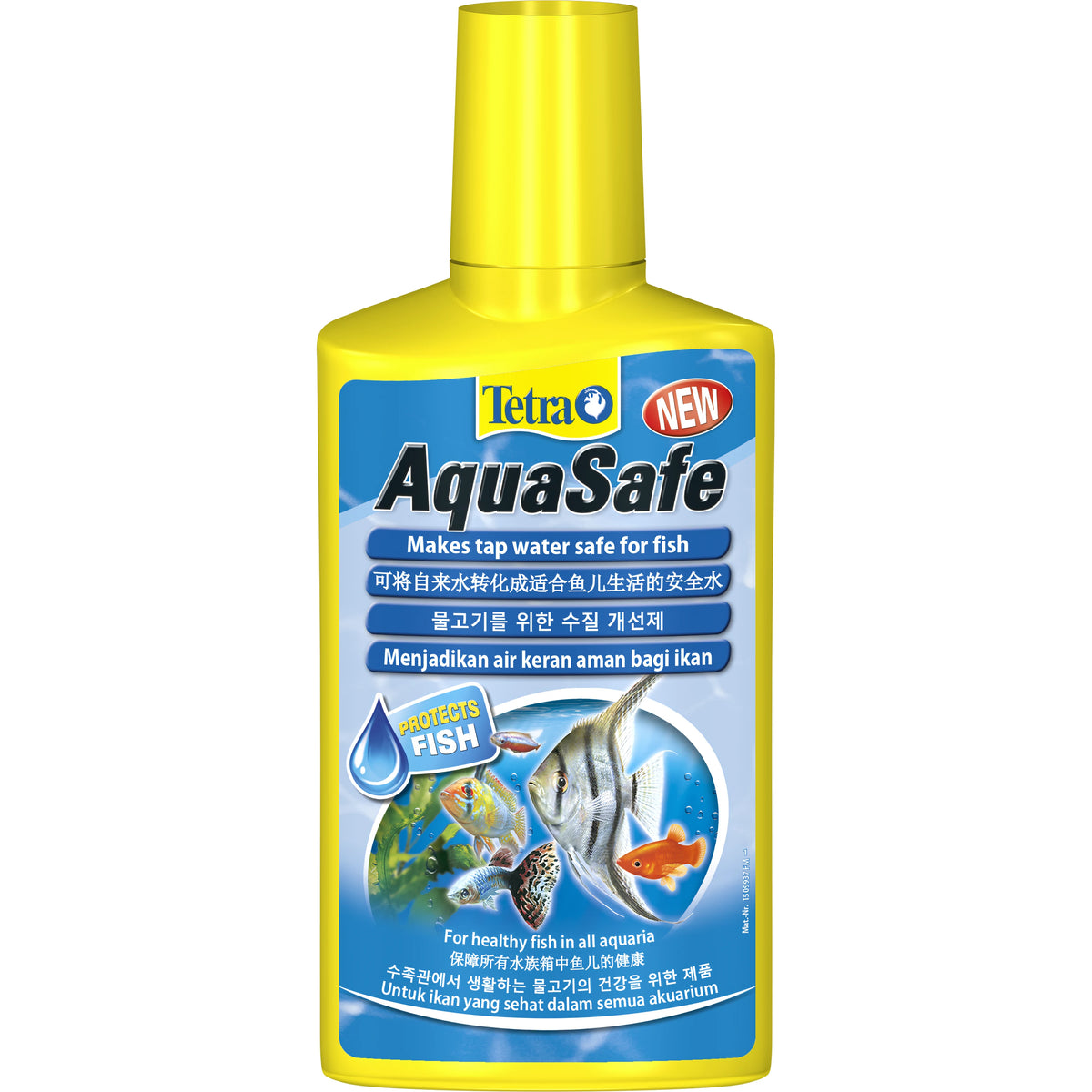 Tetra AquaSafe, flacone da 250 ml per acquario