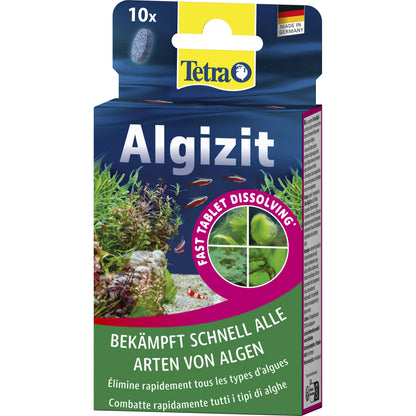 Tetra AlgiZit, confezione di compresse anti-alghe per acquario