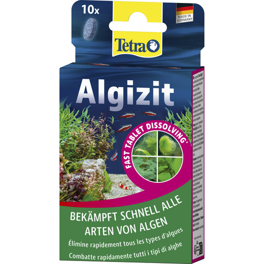Tetra AlgiZit, confezione di compresse anti-alghe per acquario