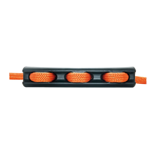 Ammortizzatore d'ormeggio UNIMER Classic a labirinto in gomma EPDM resistente al salino disponibile in 3 misure per cime da 10 a 18 mm