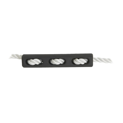 Ammortizzatore d'ormeggio UNIMER Classic a labirinto in gomma EPDM resistente al salino disponibile in 3 misure per cime da 10 a 18 mm