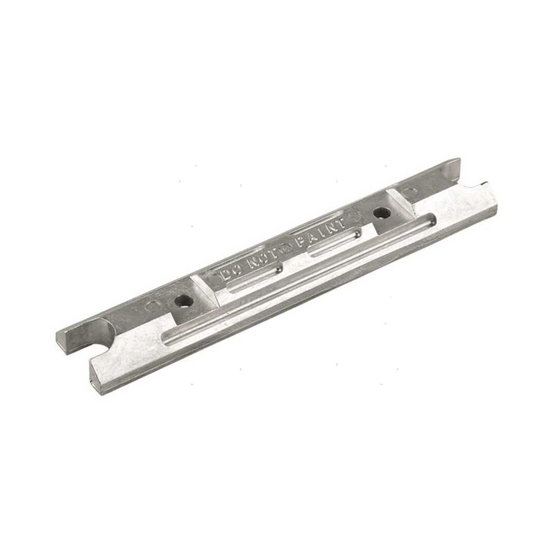 Anodo a barra rettangolare in alluminio per staffa motori fuoribordo Yamaha F80-F100 e serie 2 tempi.
