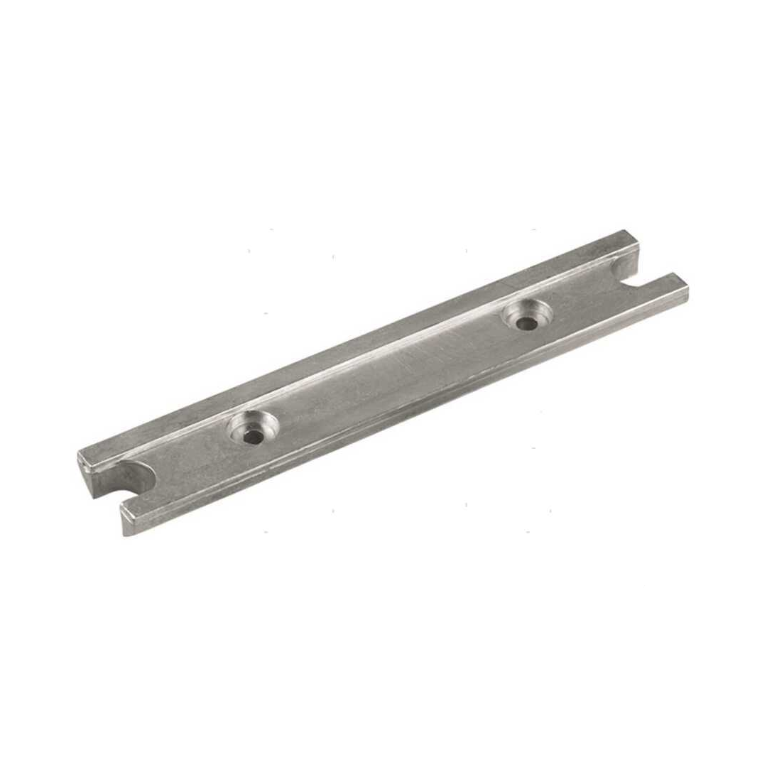 Anodo a barra rettangolare in alluminio per staffa motori fuoribordo Yamaha F80-F100 e serie 2 tempi.