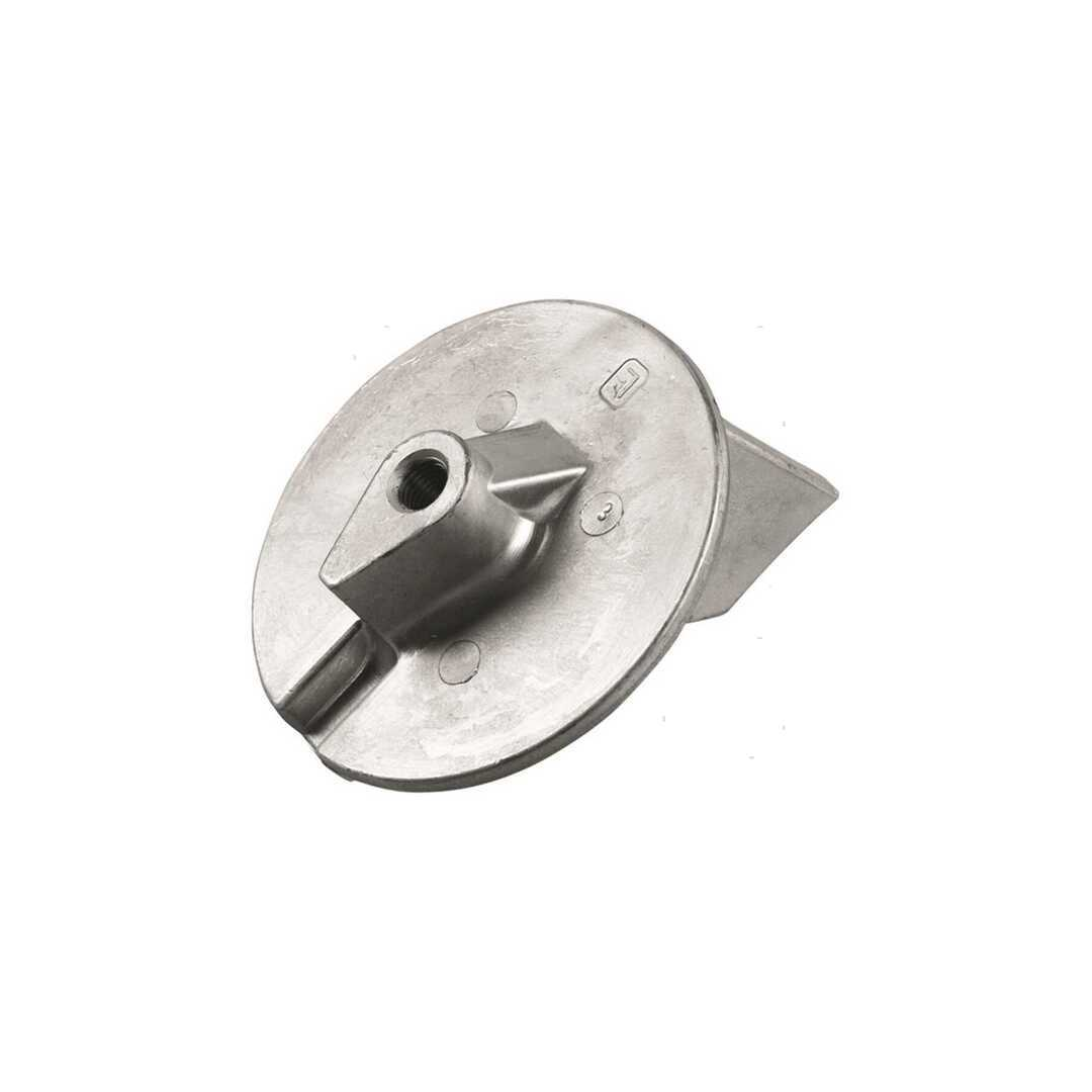 Anodo pinna di compensazione (Trim Tab) in alluminio per motori fuoribordo Yamaha 90-200 HP, base diametro 91mm.