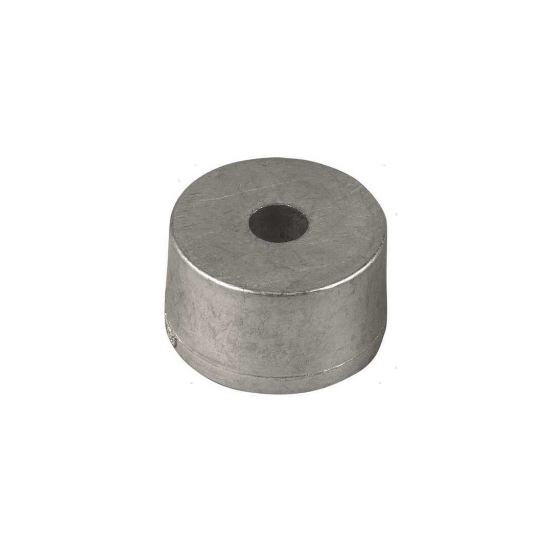 Anodo sacrificale a rondella cilindrica in alluminio per pistone trim motori fuoribordo Yamaha.