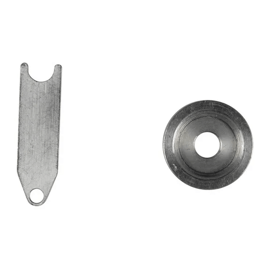 Kit anodi Garmin Kraken in zinco: linguetta piatta con foro e anodo circolare a cupola