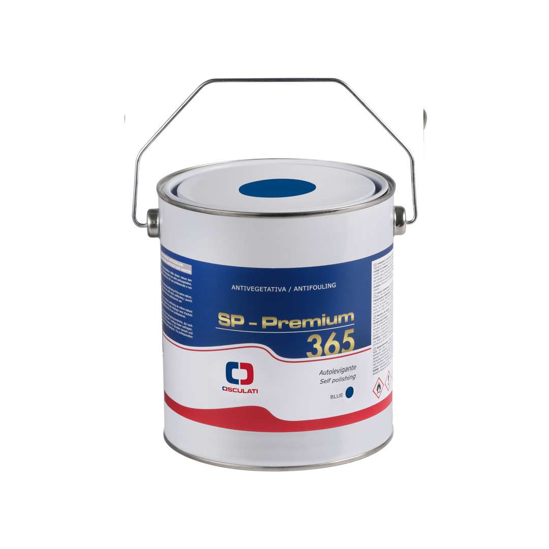 Barattolo di antivegetativa autolevigante SP Premium 365 per protezione annuale scafi VTR e alluminio.