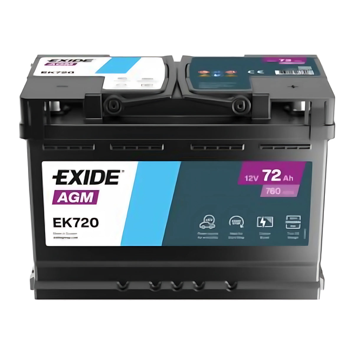 Gamma di batterie nautiche con tecnologia AGM serie EK, disponibili in varie capacità da 50Ah a 106Ah. Ermetiche, resistenti alle vibrazioni e senza manutenzione.