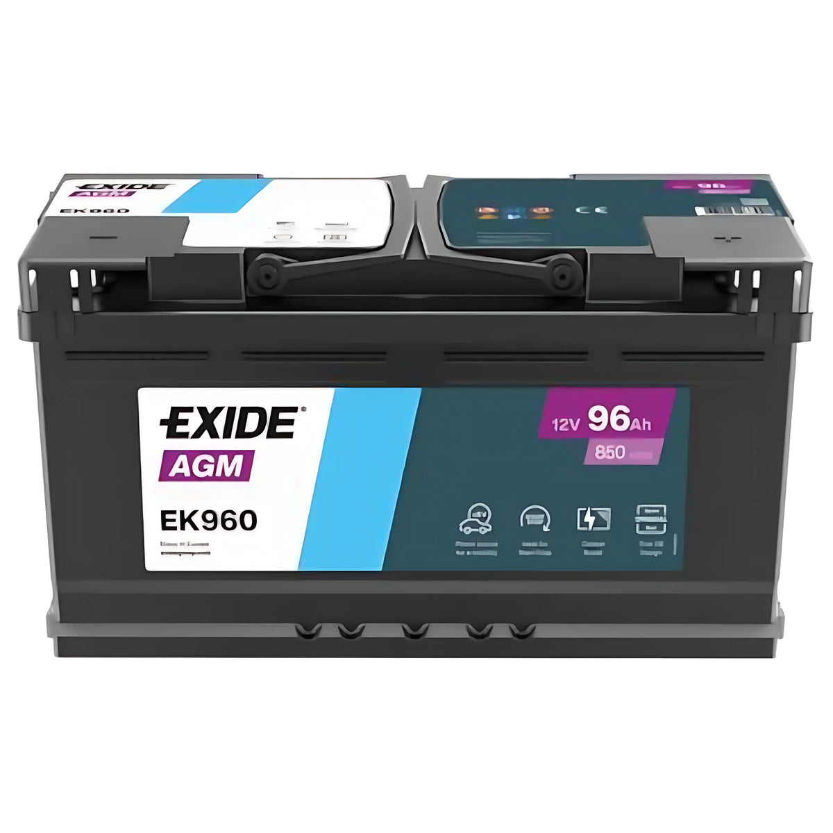 Gamma di batterie nautiche con tecnologia AGM serie EK, disponibili in varie capacità da 50Ah a 106Ah. Ermetiche, resistenti alle vibrazioni e senza manutenzione.