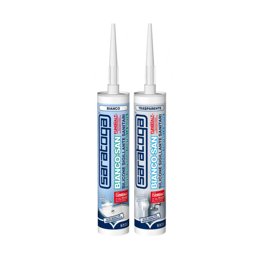 Saratoga Bianco San silicone sigillante antimuffa bianco 310 ml