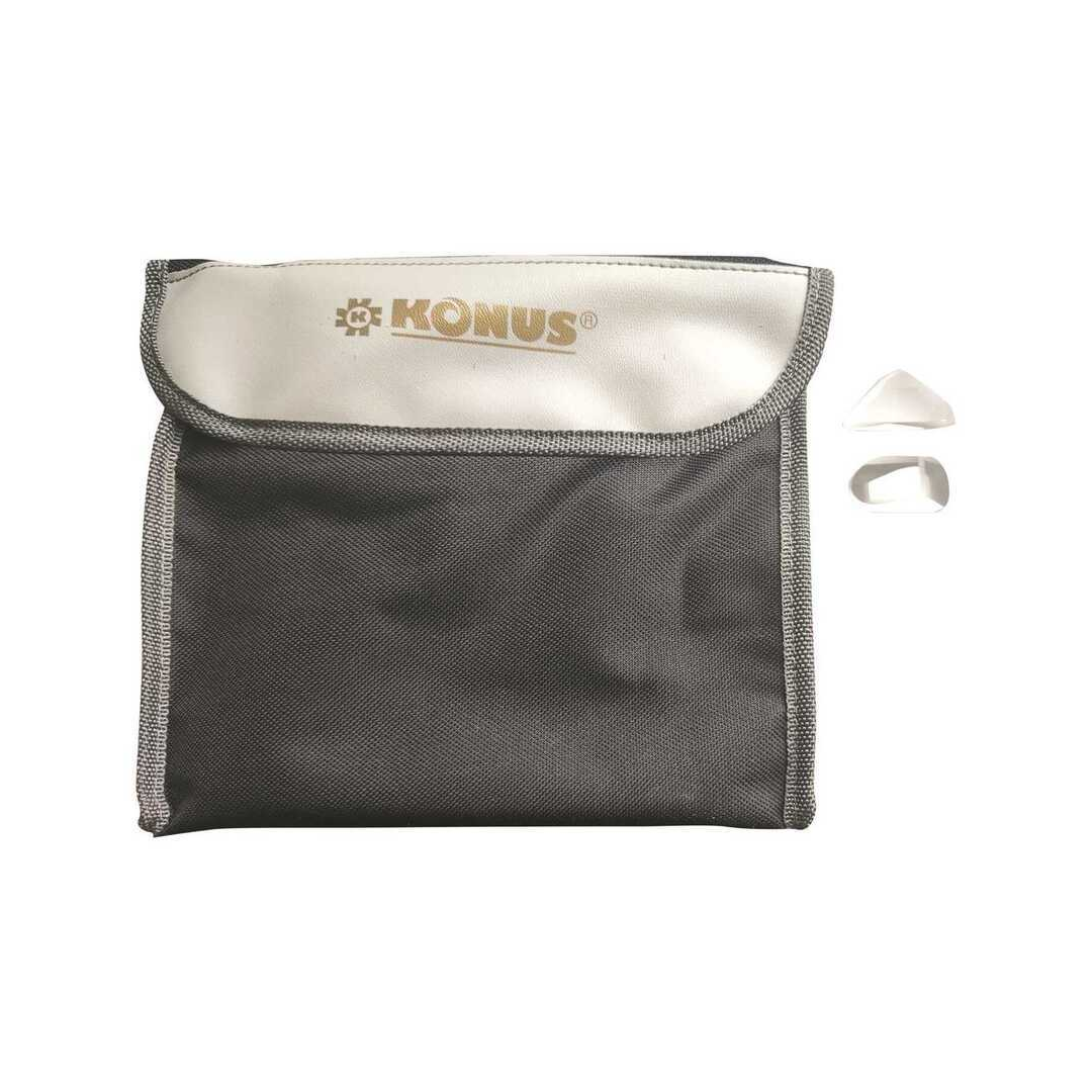 Binocolo nautico Sporty 7x50 con gommatura antiscivolo, ideale per uso diporto con messa a fuoco fissa. custodia