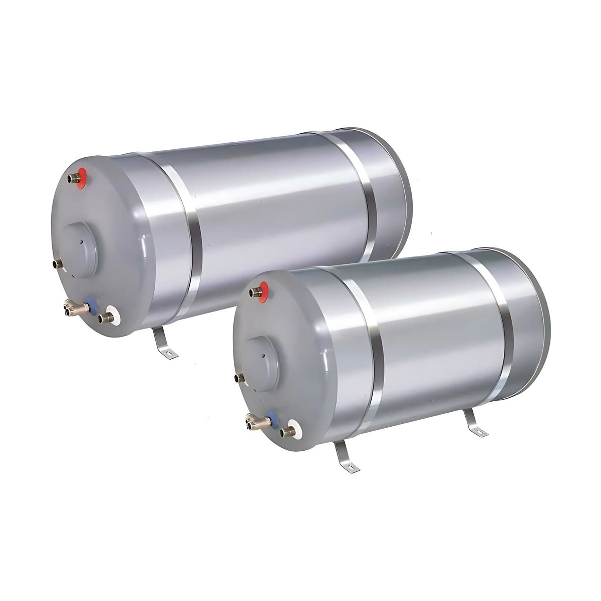 Scaldabagno Quick Nautic Boiler BXR panoramica due modelli in acciaio inox AISI 316