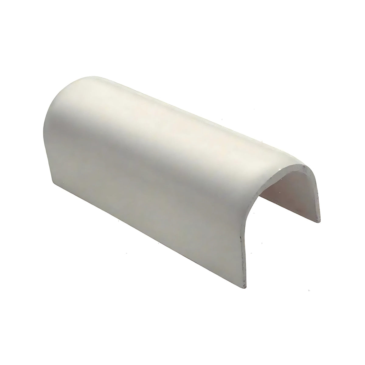 Bottazzo profilo parabordo T1 in PVC bianco altezza 36mm per imbarcazioni.