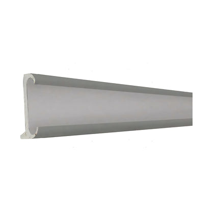 Bottazzo profilo parabordo tipo U2 in PVC nero altezza 35mm per imbarcazioni.
