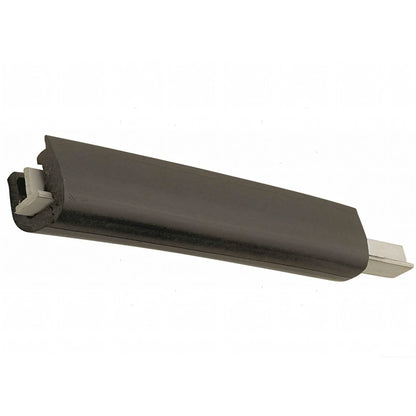 Bottazzo profilo parabordo a T tipo T2 in PVC nero H 45 mm