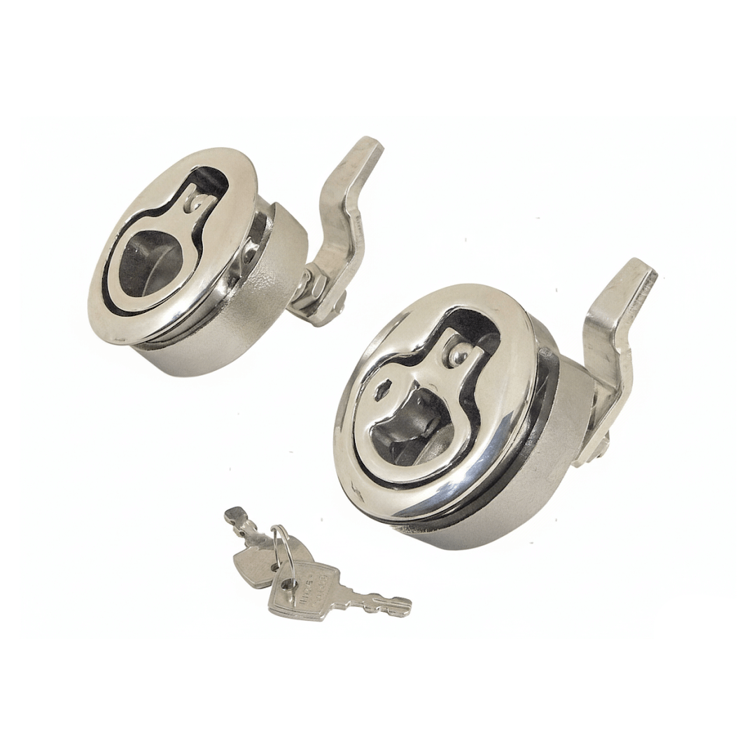 Chiusura a compressione Southco M1-20 in acciaio inox a filo per boccaporti e paglioli.