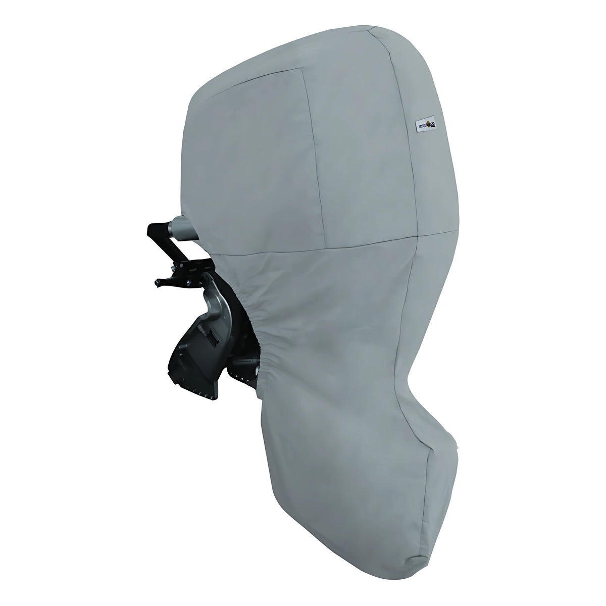 Coprimotore sartoriale Oceansouth grigio per motori Honda a copertura completa con piede, tessuto impermeabile e traspirante