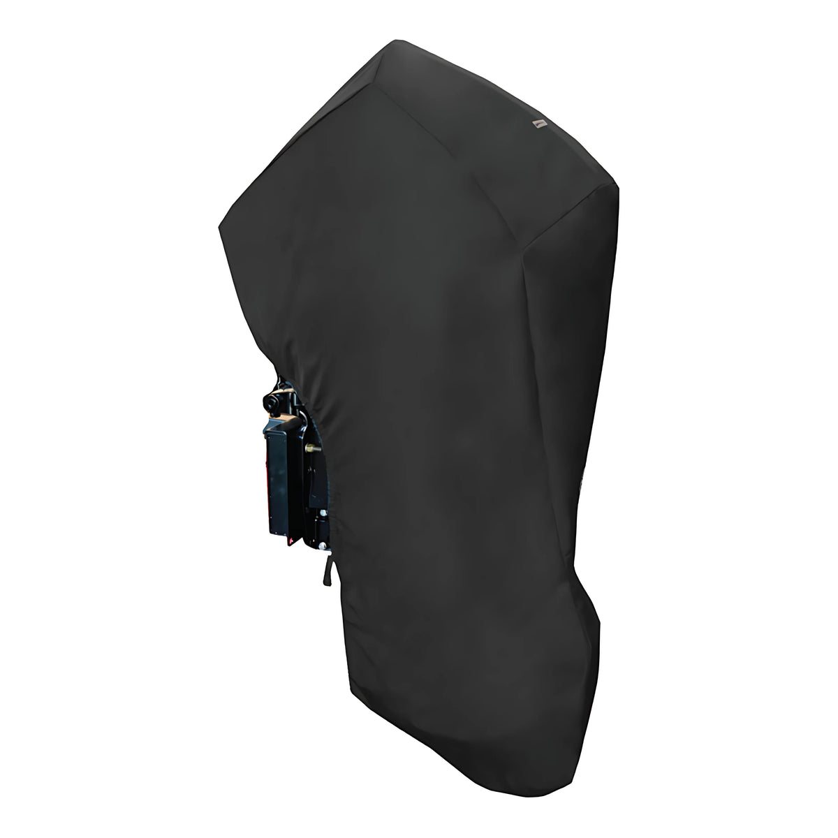 Coprimotore sartoriale Oceansouth nero per motori Mercury a copertura completa con piede, resistente all'acqua salata