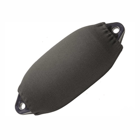 Copriparabordi in tessuto acrilico Navishell colore Nero per parabordi cilindrici serie F.