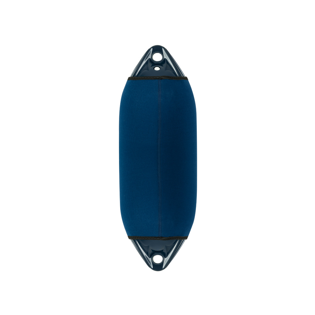 Copriparabordi in neoprene a cellule chiuse reversibili (blu e nero) per parabordi cilindrici serie F.