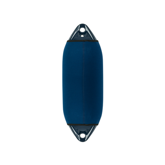 Copriparabordi in neoprene a cellule chiuse reversibili (blu e nero) per parabordi cilindrici serie F.