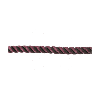 Cima nautica 3 fusi in poliestere trecciata colore rosso bordeaux Ø 16 mm