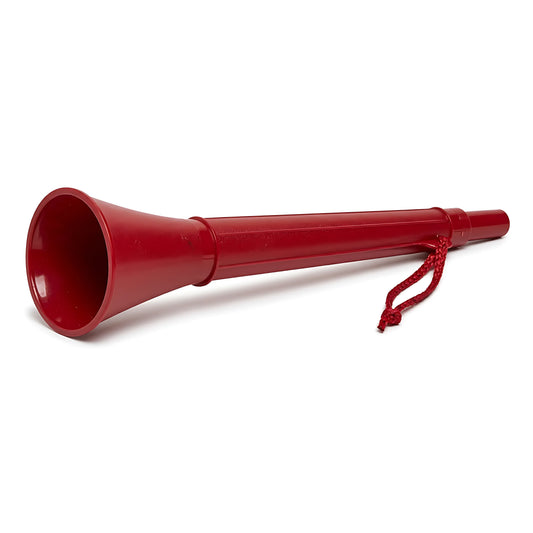 Corno da nebbia in plastica rossa nautico Osculati 29,6 cm con cordino