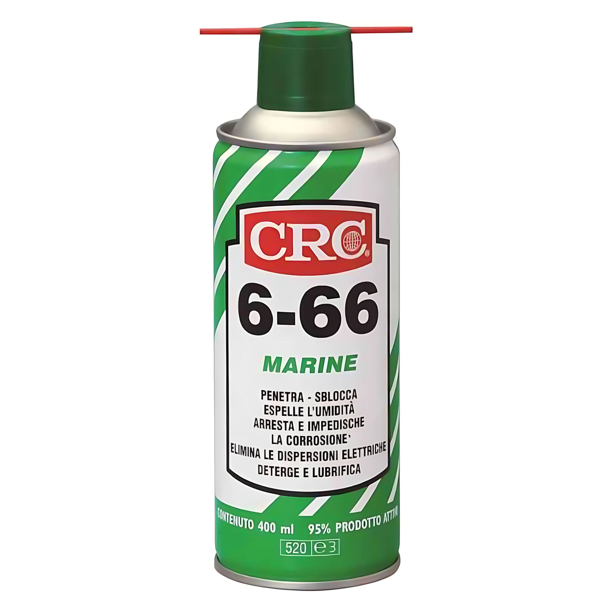 CRC 6-66 Marine lubrificante multiuso spray per ambiente marino e salmastroso, disponibile in 100, 200 ml