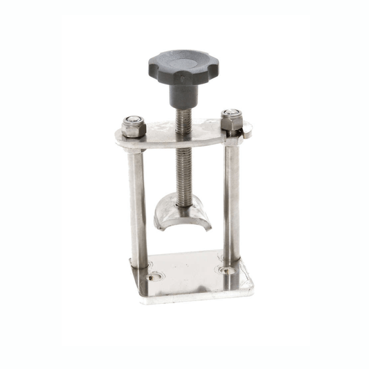 Kit ferma ancora in acciaio inox, accessorio di bloccaggio per musoni di prua basculanti.