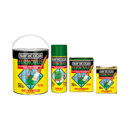 Fernovus Saratoga gel vernice antiruggine 750 ml, gamma colori