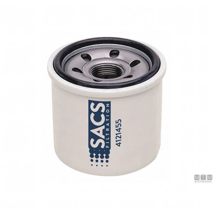 Filtro Olio Sacs per Motori Yanmar - Ricambio Compatibile - 1GM / 2GM / 2TE / 2YM / 3GM / 3J / 3Y / 4E / 5E - Ø67 H66 mm (cod. orig. 119305- - foto 1