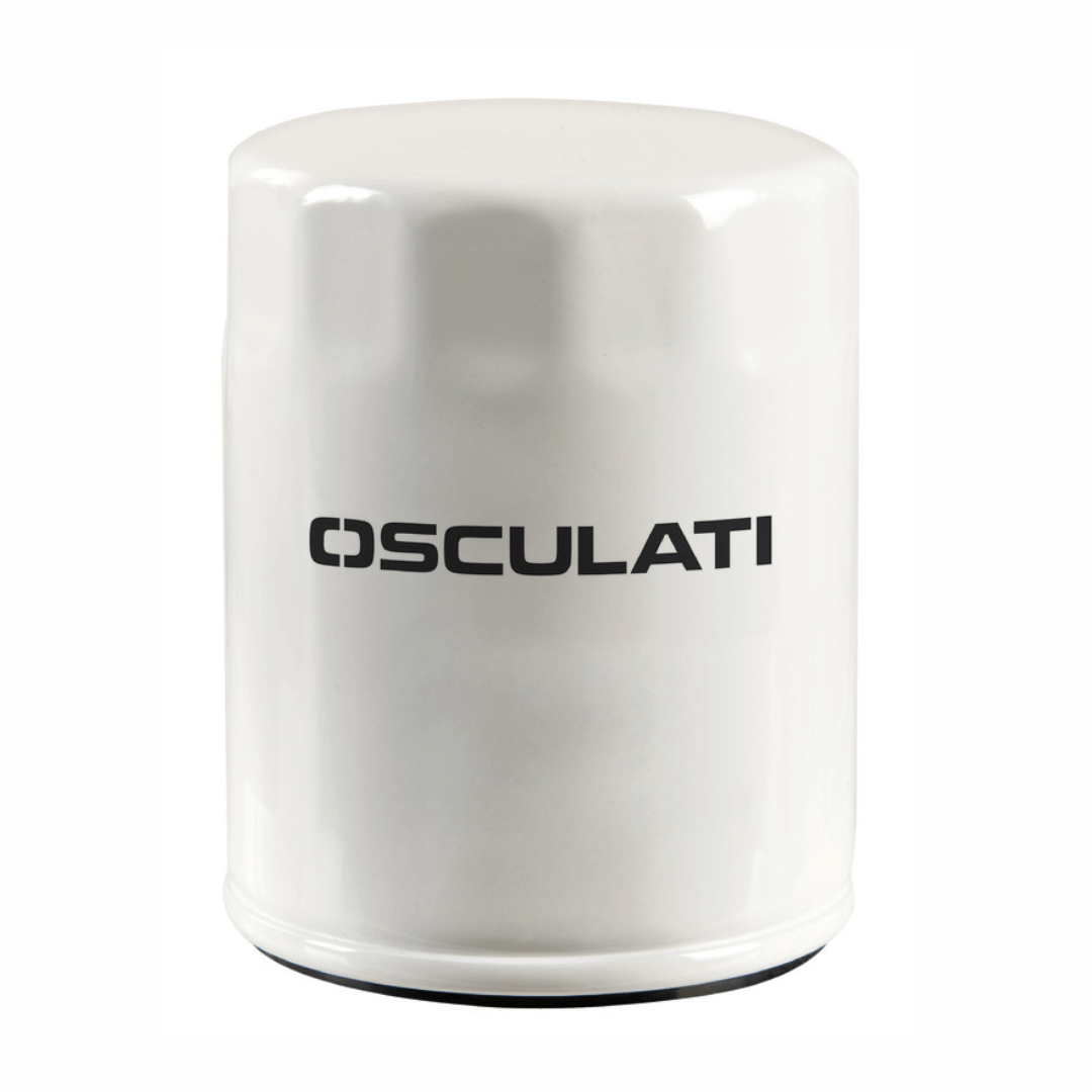Gamma completa di filtri olio di ricambio per motori fuoribordo MERCURY a 4 tempi, inclusi Verado e Fourstroke, con specifiche dimensionali dettagliate.