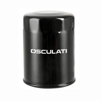 Gamma completa di filtri olio di ricambio per motori fuoribordo YAMAHA e SELVA a 4 tempi, con specifiche dimensionali dettagliate.