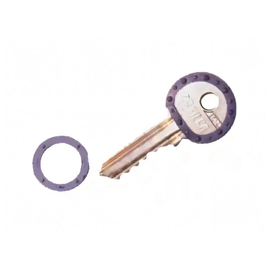 Anello copritesta per chiavi in plastica, colori assortiti