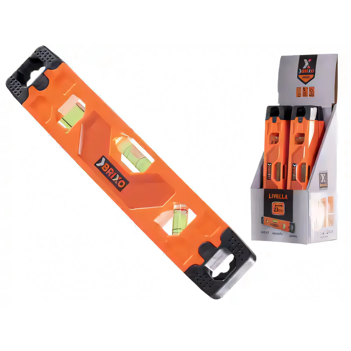 Livella magnetica Brixo Joker da 23 cm con tre fiale