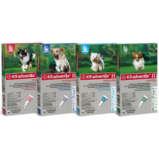 Antiparassitario spot-on Bayer Advantix per cani fino a 4 kg, confezione 4 pipette