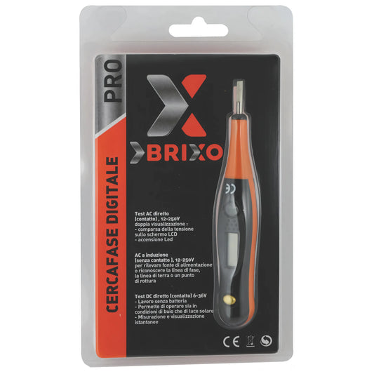 Giravite cercafase digitale Brixo con display