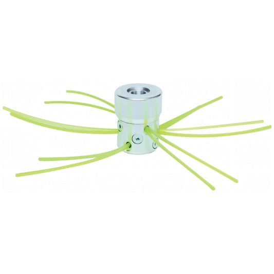 Testina Green Cat Polpo Alu Silver universale a 12 fili per decespugliatore