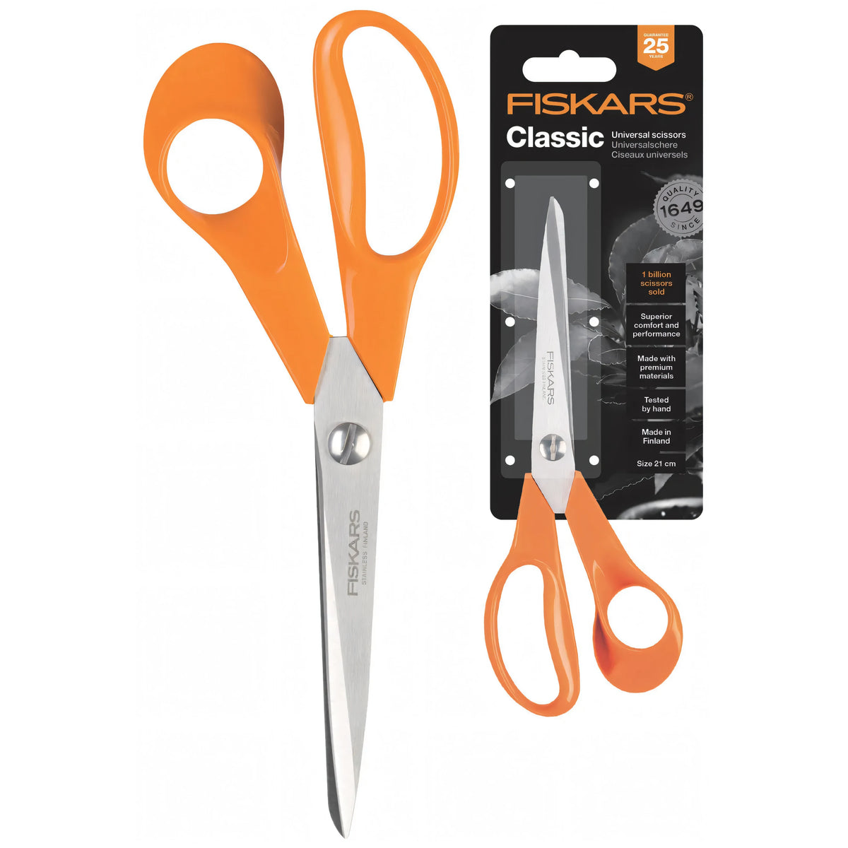 Forbici multiuso Fiskars S90, lunghezza 21 cm