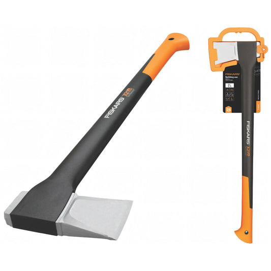 Accetta da spacco Fiskars X21 con manico FiberComp e impugnatura 3D anti-shock