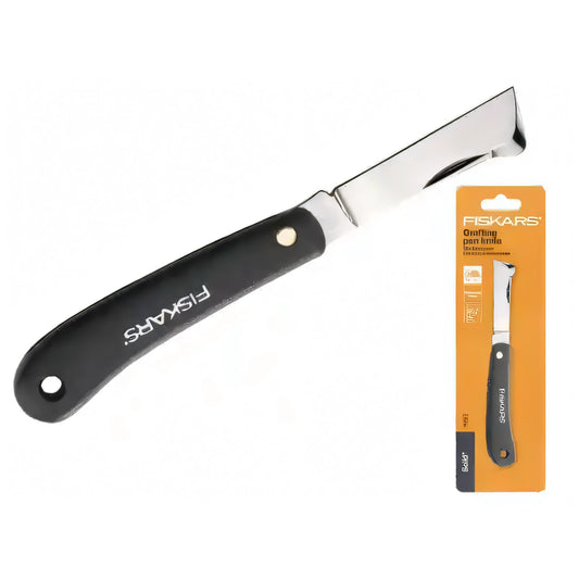 Coltello da innesto Fiskars K60 con lama in acciaio inox, 17 cm