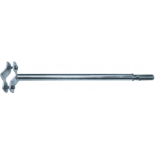 Zanca per antenna Minutex in zama zincata bianca, con tassello M10x55, 25 cm