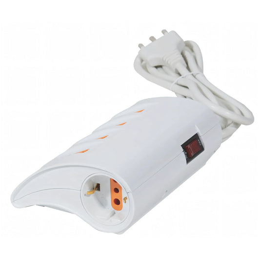 Multipresa Brixo da tavolo con 5 prese, interruttore e 2 porte USB